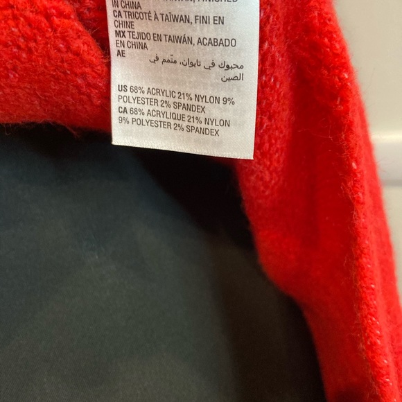 NWT Women’s Red Sweater, Classic Top, Plus Size, New, Turtleneck - Picture 9 of 9